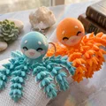 Bạch Tuộc Bông Flexi - Đồ chơi khớp nối, Móc khóa và Nam châm - Thumbnail 11