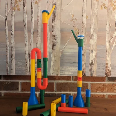 Puzzle Flute - Nhạc cụ tự lắp ráp