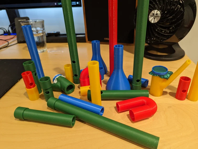Puzzle Flute - Nhạc cụ tự lắp ráp - Image 3