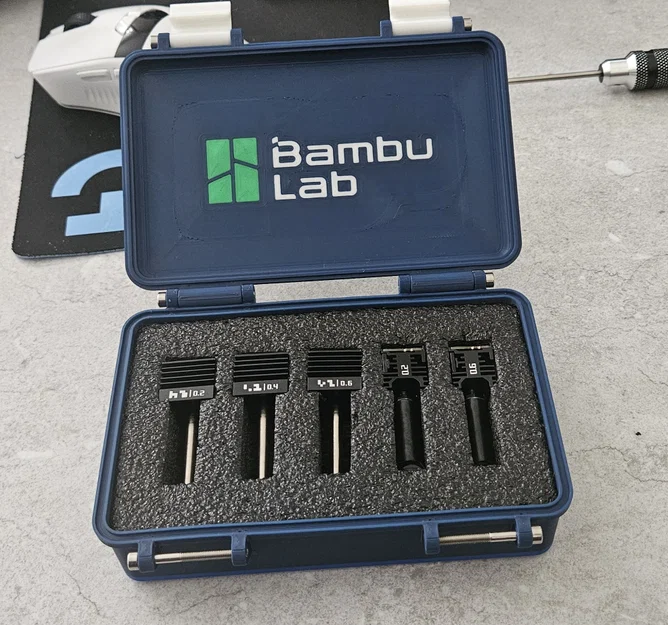 Hộp đựng nozzle Bambu Lab H2 Series (Nozzle Box) in 3D tiện dụng - Image 1