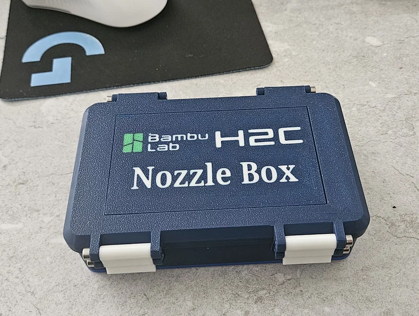 Hộp đựng nozzle Bambu Lab H2 Series (Nozzle Box) in 3D tiện dụng - Image 2