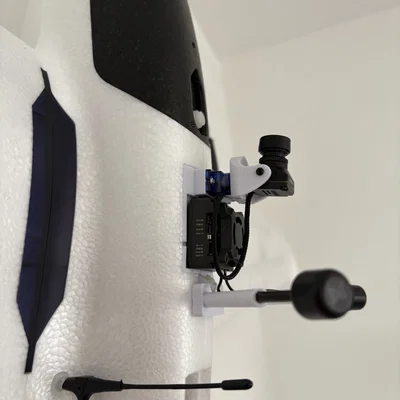 Bộ Mount Pan cho Walksnail VTX trên ATOMRC Swordfish