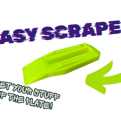 Easy Scraper V1: Dụng cụ cạy vật in 3D an toàn, dễ in