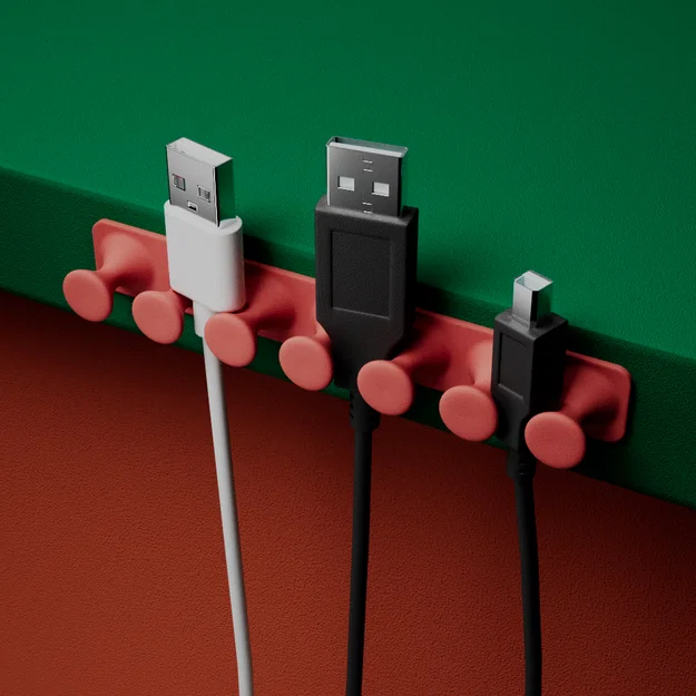Bộ Kẹp Giữ Dây Cáp Đa Năng | Desk Cable Organizer - Image 5