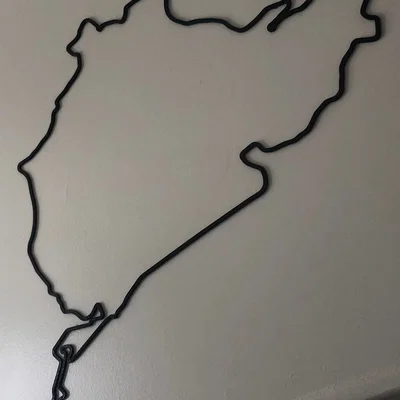 Mô hình đường đua Nürburgring Full Track