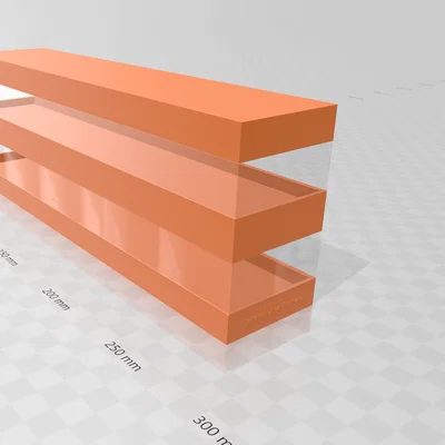 Mô hình toa tàu hỏa Doudeck Liner Express in 3D tương thích LEGO