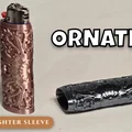 Vỏ bọc bật lửa hoa văn nghệ thuật độc đáo (Ornament Lighter) - Thumbnail 1