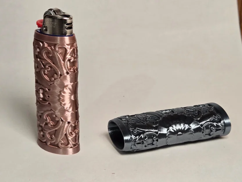 Vỏ bọc bật lửa hoa văn nghệ thuật độc đáo (Ornament Lighter) - Image 2