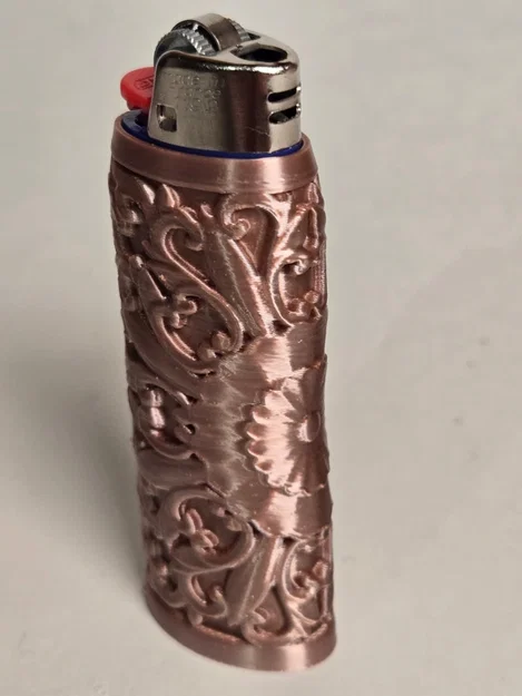 Vỏ bọc bật lửa hoa văn nghệ thuật độc đáo (Ornament Lighter) - Image 4