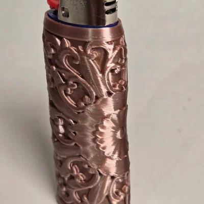 Vỏ bọc bật lửa hoa văn nghệ thuật độc đáo (Ornament Lighter)