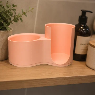 Khay Đựng Bông Tẩy Trang Và Tăm Bông In 3D Tiện Lợi