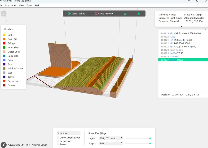 Mô hình cánh máy bay 3D - File in chất lượng cao - Image 2