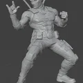 Mô hình Deadpool 2 kèm kiếm Katana cực chất cho dân mê 3D Printing - Thumbnail 2