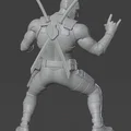 Mô hình Deadpool 2 kèm kiếm Katana cực chất cho dân mê 3D Printing - Thumbnail 3