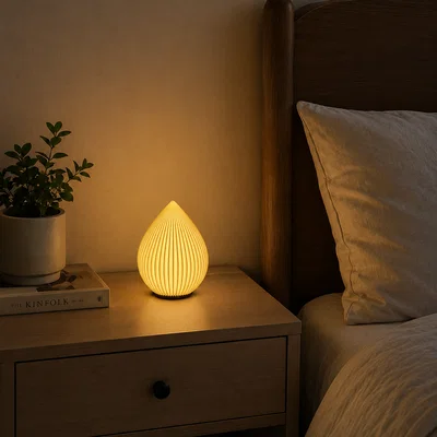 Đèn Giọt Nước (Water Drop Lamp) - Phong cách Japandi/Scandi