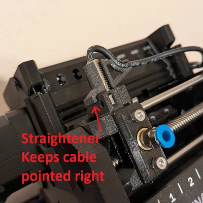 MMU3 FINDA Cable Strain Relief - Thiết kế Low Profile