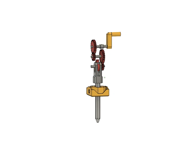 Đầu búa phá dỡ 3D cho xe mô hình Bruder CAT Excavator - Image 2