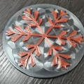 Đế lót ly bông tuyết 5 - Thumbnail 1
