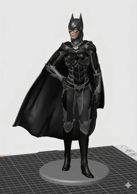 Mô hình 3D Batgirl từ DC Comic đầy ấn tượng cho người sưu tập - Image 1