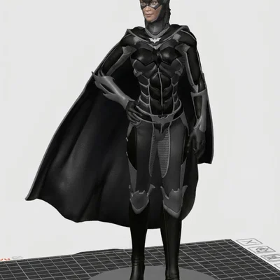 Mô hình 3D Batgirl từ DC Comic đầy ấn tượng cho người sưu tập