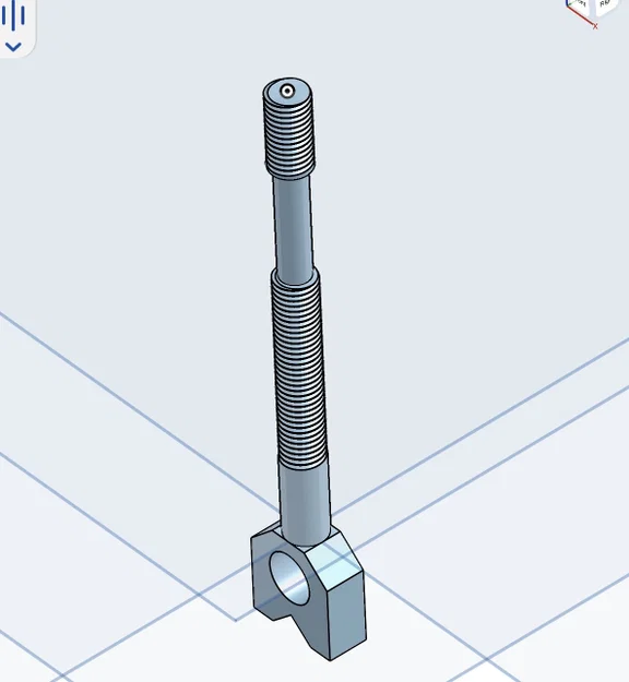 Thanh ty thay thế cho trục xả bồn rửa 3D - Tiện ích sửa chữa - Image 1