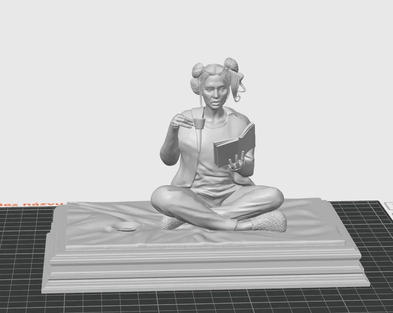 Mô hình 3D Harley Quinn Alternate Dimension đọc sách thư giãn - Image 2