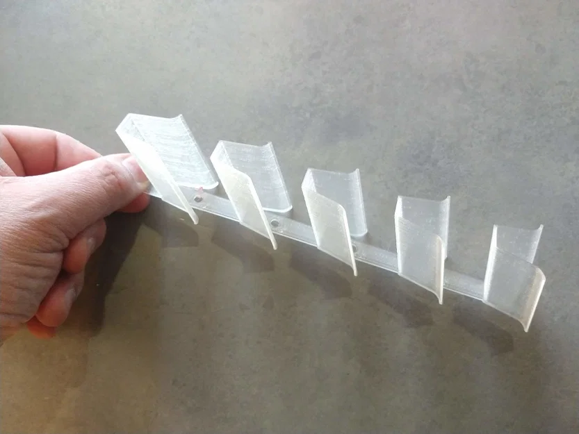 Giá treo kính mắt tối giản - Phụ kiện in 3D gọn gàng cho bàn làm việc - Image 3