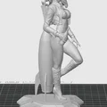 Mô hình Astrogirl quyến rũ - File in 3D nhân vật nữ phi hành gia - Thumbnail 2