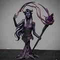 Mô hình tượng bán thân Dark Elf (Tiên bóng tối) cực kỳ sắc nét - Thumbnail 1
