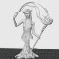 Mô hình tượng bán thân Dark Elf (Tiên bóng tối) cực kỳ sắc nét - Thumbnail 2