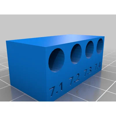 Bộ kiểm tra dung sai cho xe Derby - 3d Printed Derby Tolerance Testers #ERRF2018