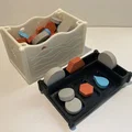 Hộp đựng tài nguyên board game 3D (Resources Box & Lid) - Tiện lợi - Thumbnail 1