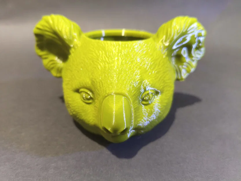 Chậu trồng cây hình đầu gấu Koala đáng yêu - Image 5