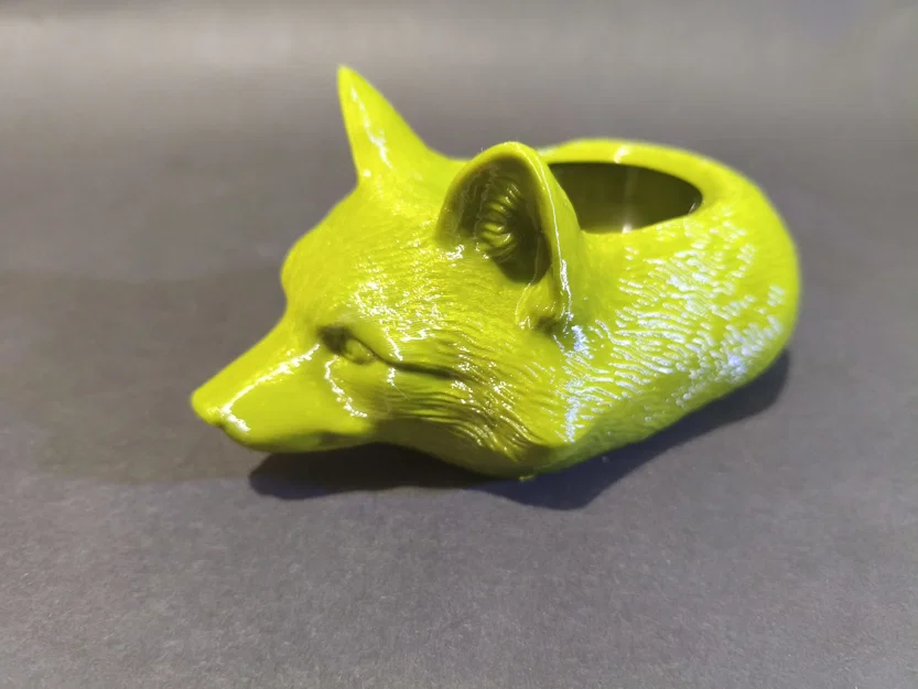 Chậu Trồng Sen Đá Hình Cáo Hình Học (Geometric Fox Succulent Planter) - Image 4