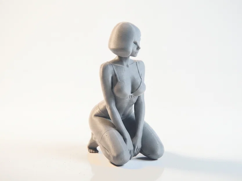 Mô hình tượng nữ Á Đông duyên dáng in 3D - Image 2