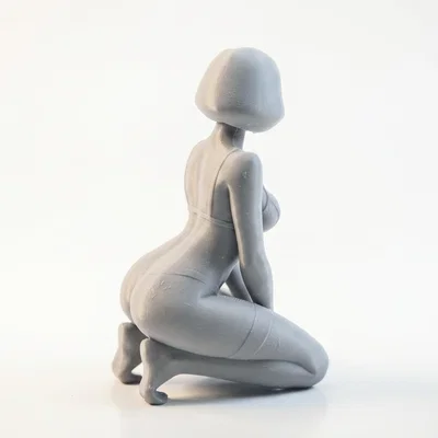 Mô hình tượng nữ Á Đông duyên dáng in 3D