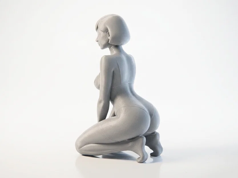 Mô hình tượng nữ Á Đông duyên dáng in 3D - Image 4