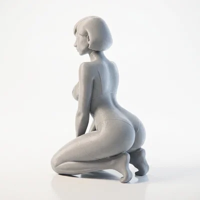 Mô hình tượng nữ Á Đông duyên dáng in 3D
