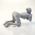 Tượng Nữ Nghệ Thuật 3D Printable - Mẫu Điêu Khắc Tinh Tế - Thumbnail 3