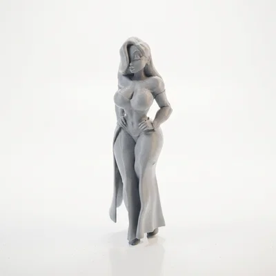 Mô hình tượng nhân vật nữ thanh lịch in 3D