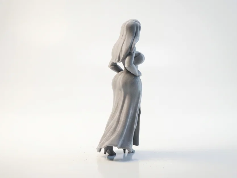 Mô hình tượng nhân vật nữ thanh lịch in 3D - Image 3