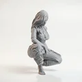 Mô hình tượng nữ dáng ngồi xổm - File in 3D tinh xảo - Thumbnail 2