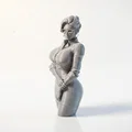 Mô hình tượng cô giáo phong cách - Tệp in 3D cho nữ giáo viên - Thumbnail 1