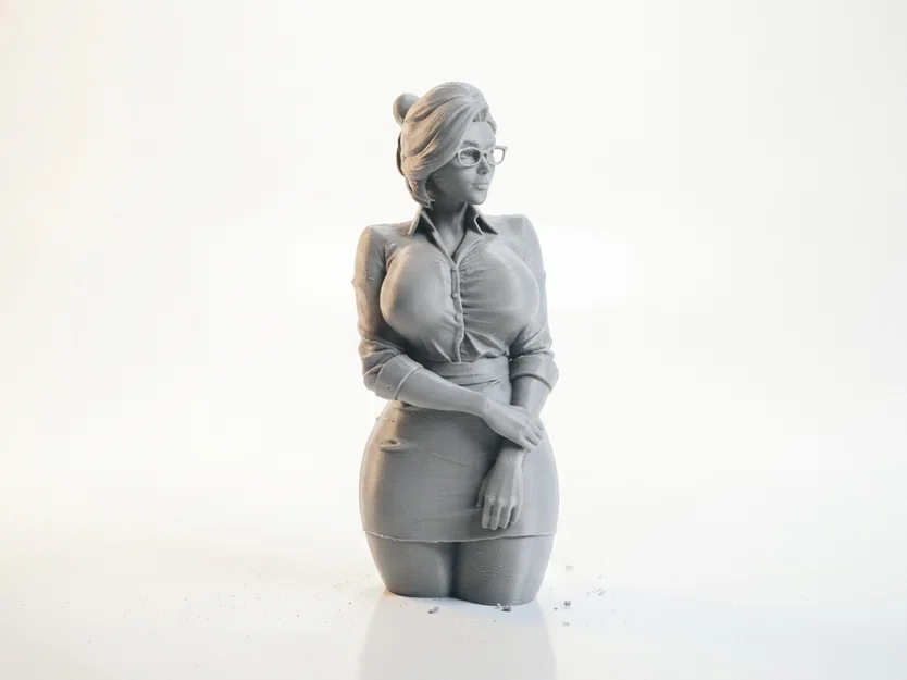 Mô hình tượng cô giáo phong cách - Tệp in 3D cho nữ giáo viên - Image 2