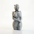 Mô hình tượng cô giáo phong cách - Tệp in 3D cho nữ giáo viên - Thumbnail 2