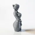 Mô hình tượng cô giáo phong cách - Tệp in 3D cho nữ giáo viên - Thumbnail 3