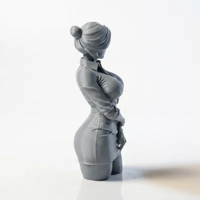 Mô hình tượng cô giáo phong cách - Tệp in 3D cho nữ giáo viên