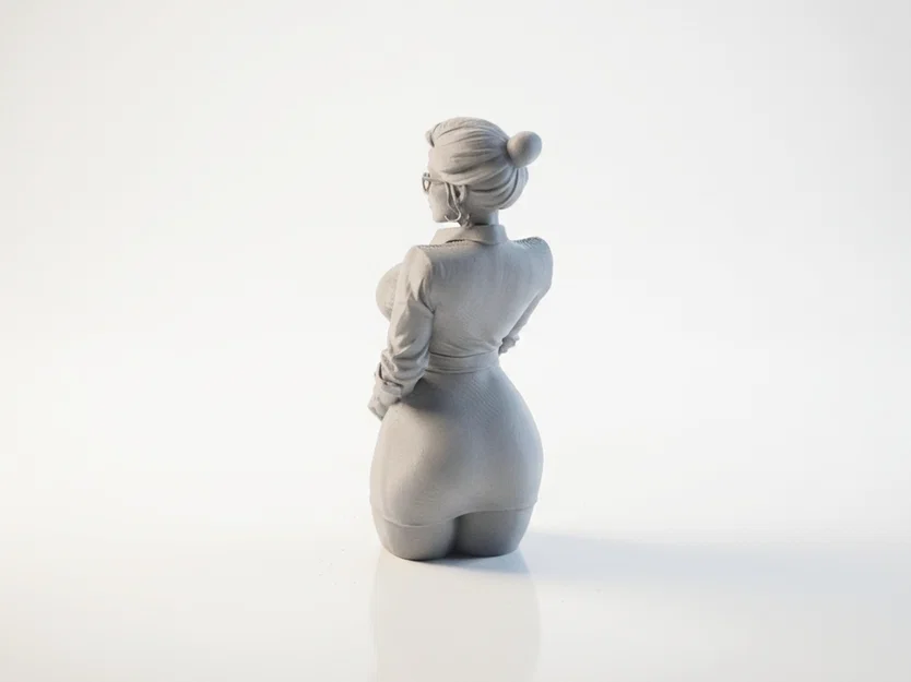 Mô hình tượng cô giáo phong cách - Tệp in 3D cho nữ giáo viên - Image 4