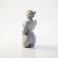 Mô hình tượng cô giáo phong cách - Tệp in 3D cho nữ giáo viên - Thumbnail 4