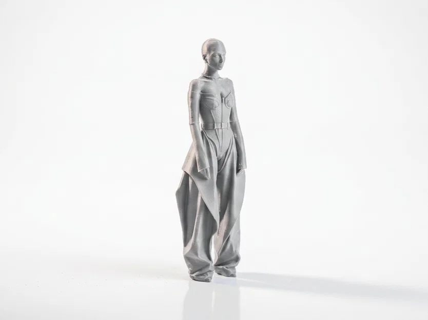 Mô hình tượng nữ nhân thanh lịch (Elegant Female Figurine) - File in 3D STL - Image 2